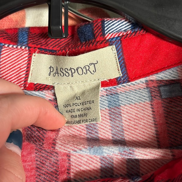 Red, White, and Blue Flannel - Picture 6 of 6